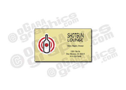 Business Card - Shotgun Lounge
